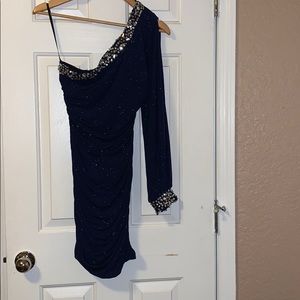 Navy Blue Dress